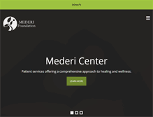 Tablet Screenshot of mederifoundation.org